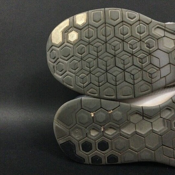 Nike Free 5.0 -Women's Size 8-White/Cool Gray -Running/Jogging Shoes- 642199-102 - Picture 7 of 9